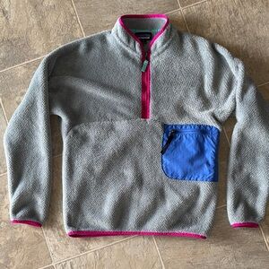 PATAGONIA RE-TOOL 1/2-ZIP FLEECE PULLOVER WOMEN`S SMALL